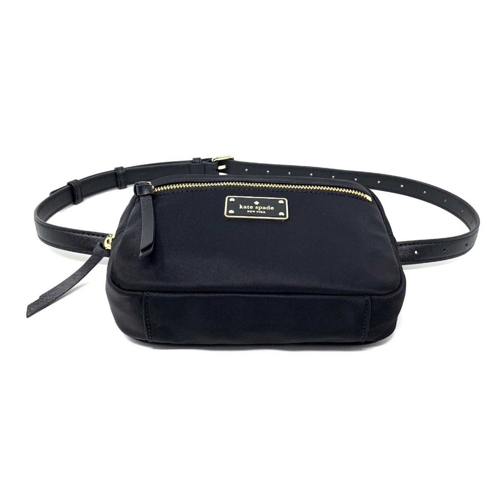 Kate Spade Wilson Road Sophy Black Nylon Belt Bag - Picture 5 of 6